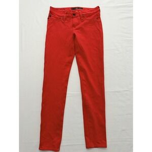 Big Star Colette‎ Jegging Leggings Womens 28 Red Mid Rise Stretch Twill Pants